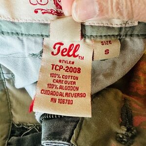 Tell Olive Green Cotton Pants